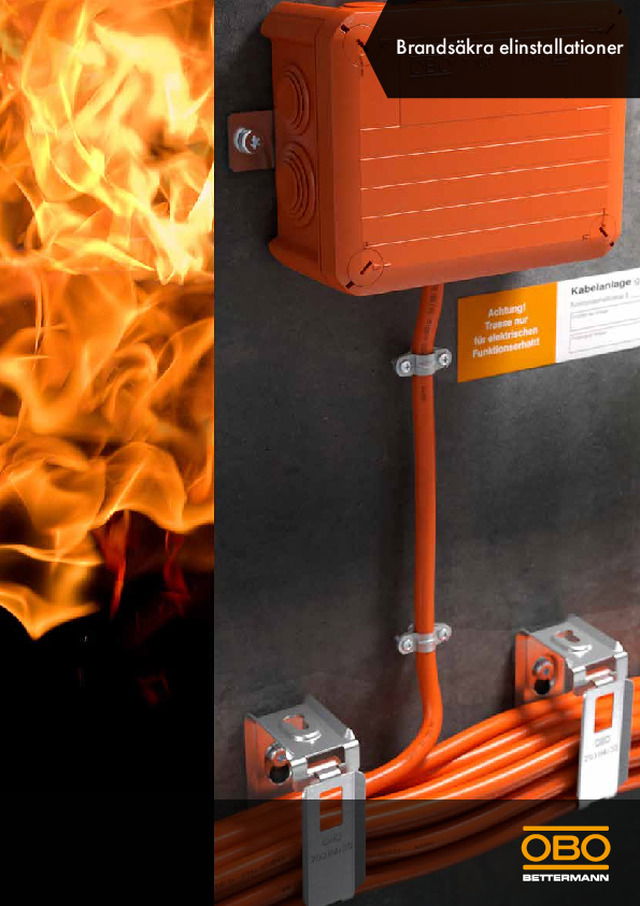 Brandsäkra elinstallationer OBO/Nexans