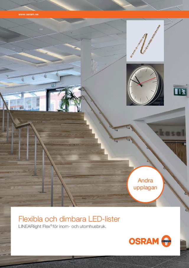 Flexibla och dimbara LED-lister andra upplagan