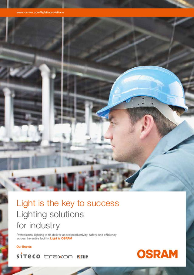 Lighting solutions for industry