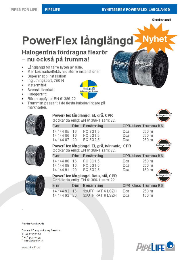 Powerflex långlängd