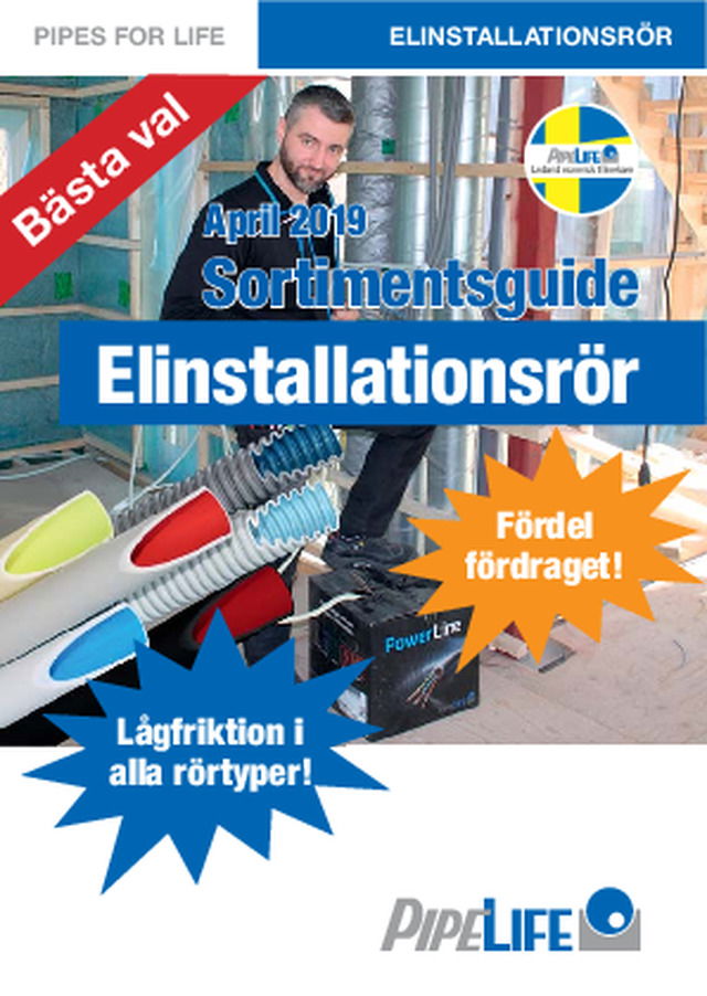 Sortimentsguide Elinstallationsrör