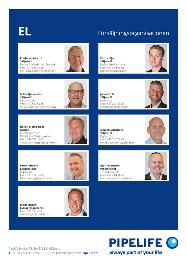 El Försäljningsorganisationen