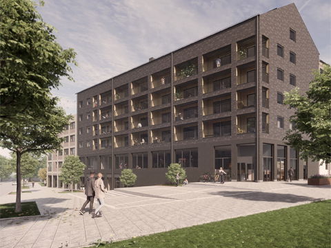 Emil Lundgren utför alla elinstallationer för Strandängstorg