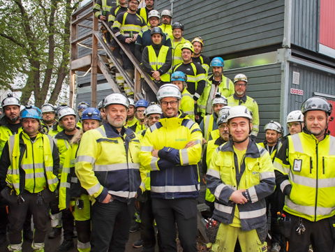 Sex Instalcobolag samarbetar i uppdrag åt Stockholm Exergi