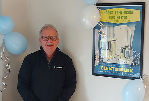 Efter 48 år i företaget – nu går Håkan i pension