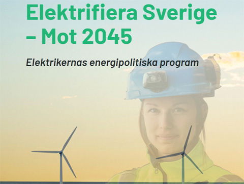 Elektrikerna presenterar ett 22-punktsprogram för en trygg och framtidsinriktad energiförsörjning
