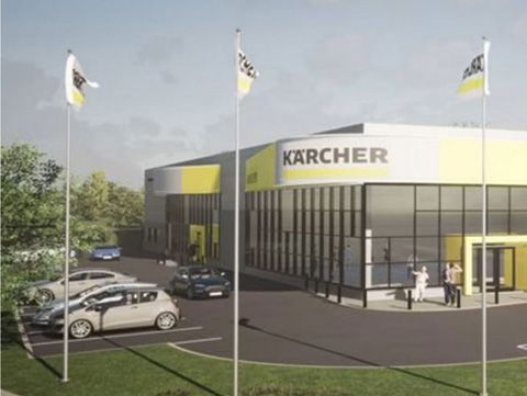 Emil Lundgren elteknikpartner för nytt Kärcher-center