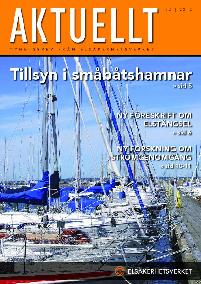 Elsäkerhetsverkets kundtidning Aktuellt