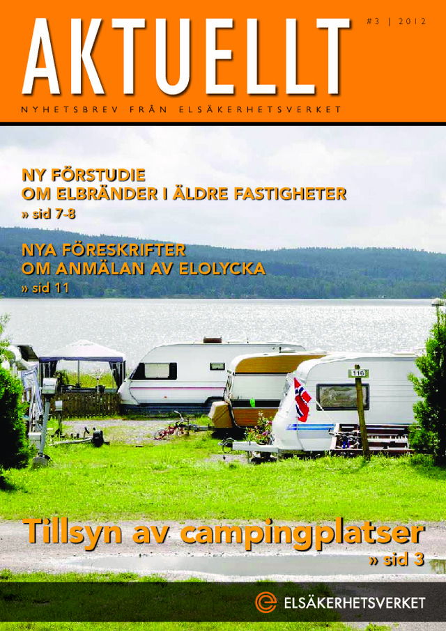 Elsäkerhetsverkets kundtidning Aktuellt