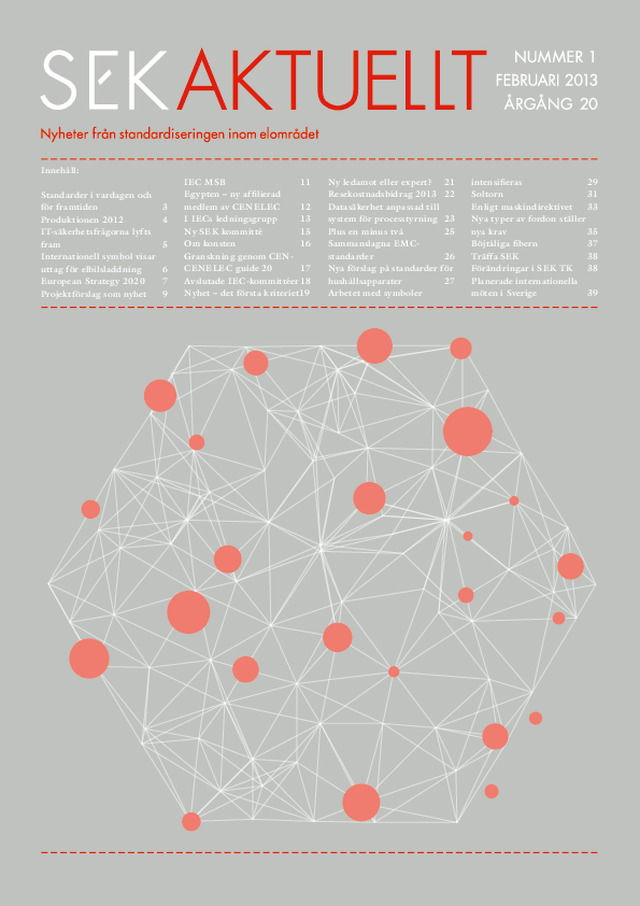 SEK Aktuellt nr. 1, februari 2013, årgång 20
