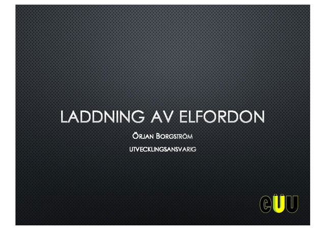 Laddning av elfordon, ny del i Elinstallationsreglerna