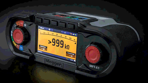 Megger MFT-X1 multifunktionstestare för lågspänningsinstallationer