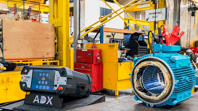 Kvalitetssäkra dina motorer med Megger