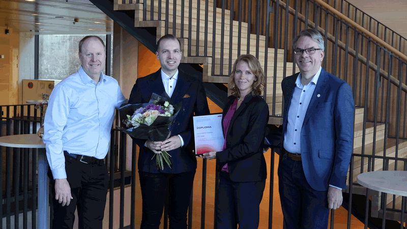 Batteriforskning på Chalmers belönas med stort ABB-stipendium