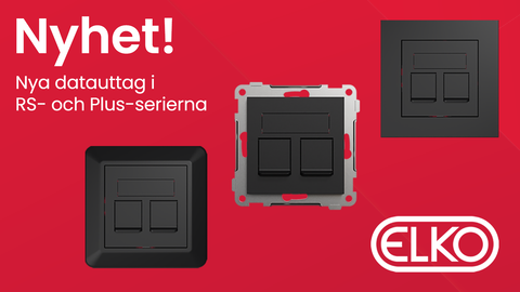 Visste du att ELKO:s nya datauttag fungerar för både RS och Plus?