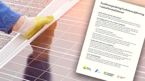 Förtydligad praxis för solcellsinstallationer