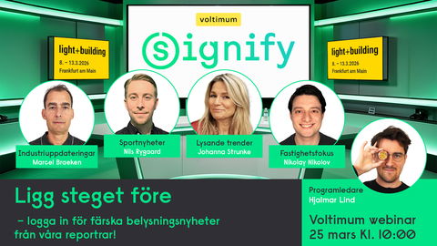 Signify tar dig bakom kulisserna: Höjdpunkterna från Light+Building