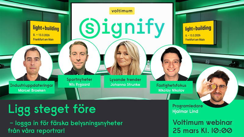 Signify tar dig bakom kulisserna: Höjdpunkterna från Light+Building