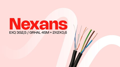 Nexans EXQ 3G2,5 / GRHAL 4SM + 2X2X0,6