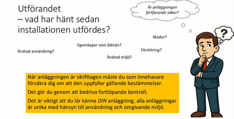 Utbildningsmaterial: Rutiner för fortlöpande kontroll av elanläggningar