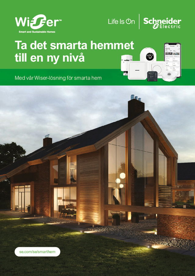 Ta det smarta hemmet  till en ny nivå - Wiser