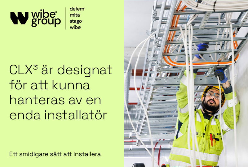 Användarvänlig installation med CLX³