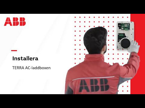 Installera TERRA AC-laddboxen