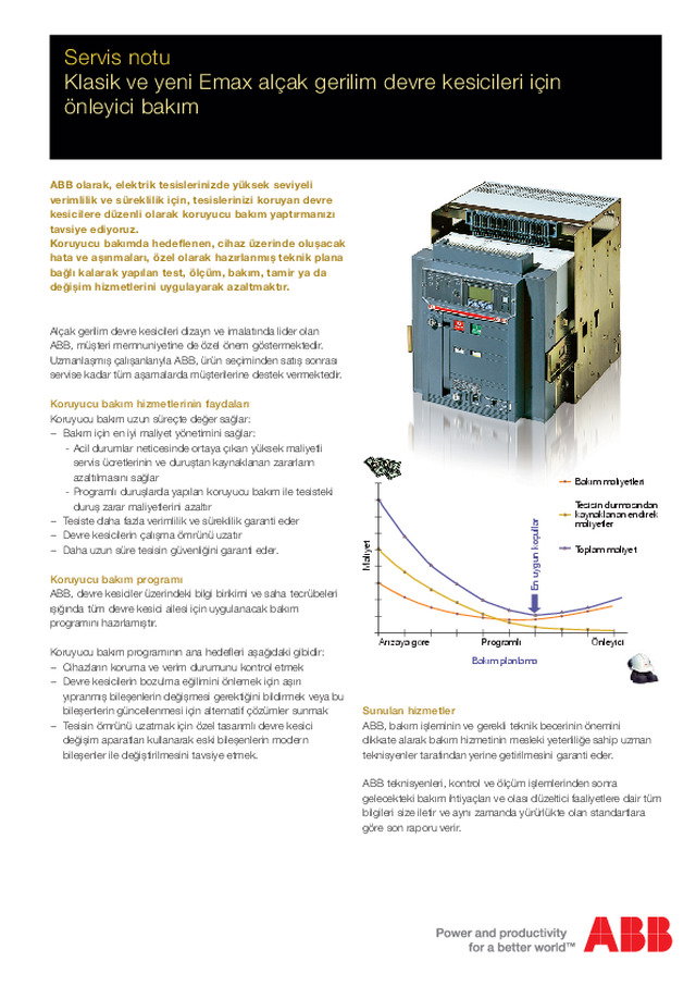 Emax Devre Kesiciler Servis Hizmeti