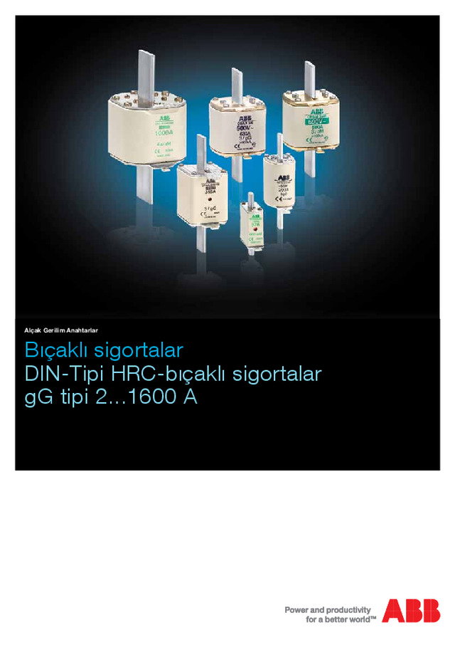 Bıçaklı sigortalar