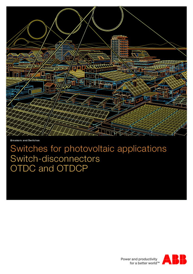 OTDC&OTDCP DC yük ayırıcılar
