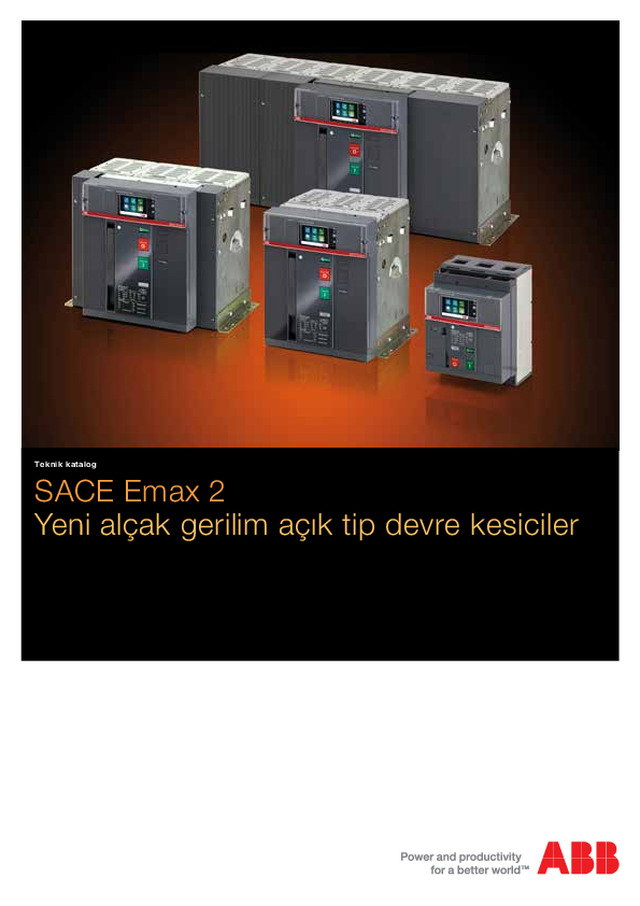 Emax 2 - Açık tip devre kesici
