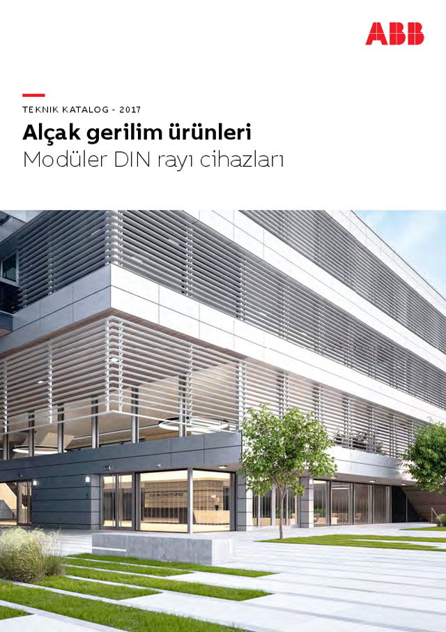Modüler DIN rayı cihazları