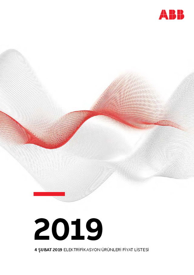 ELEKTRİFİKASYON ÜRÜNLERİ FİYAT LİSTESİ