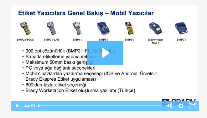 Elektrik ve Otomasyon Tanımlama Çözümleri