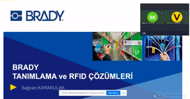 Brady Tanımlama ve RFID Çözümleri