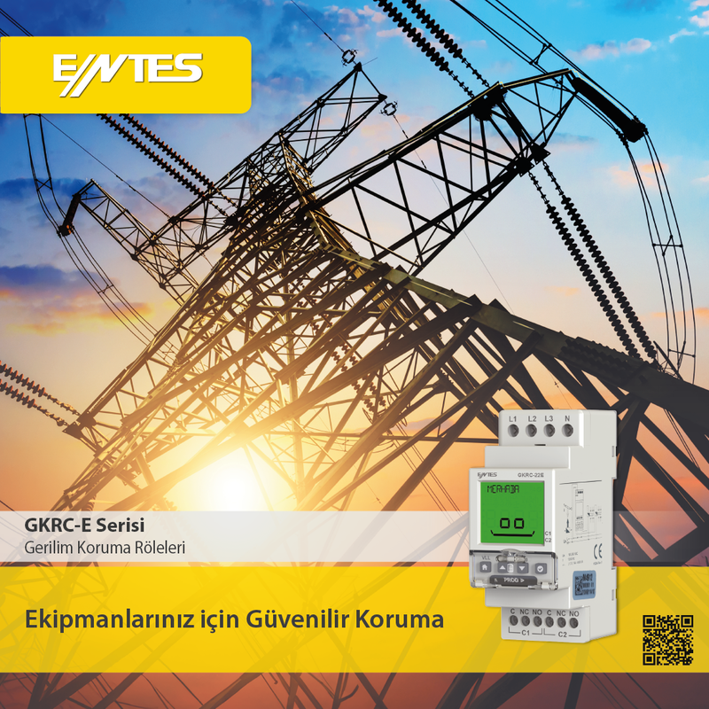 ENTES GKRC-E PRO Serisi: Elektrik Sistemleriniz için Gelişmiş Koruma