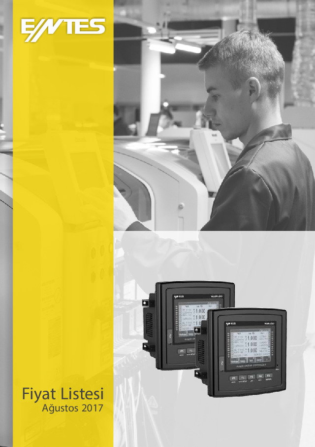 ENTES Fiyat Listesi Ağustos 2017