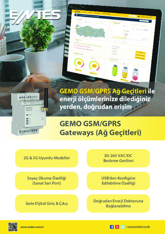 GEMO GSM/GPRS Gateways (Ağ Geçitleri)