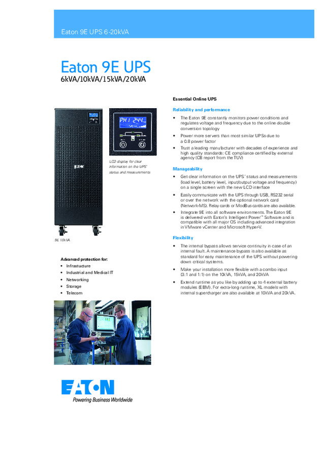 Eaton 9E UPS