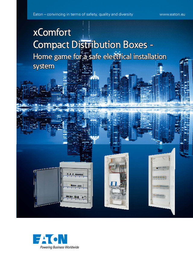 Eaton xComfort Compact Distribution Boxes