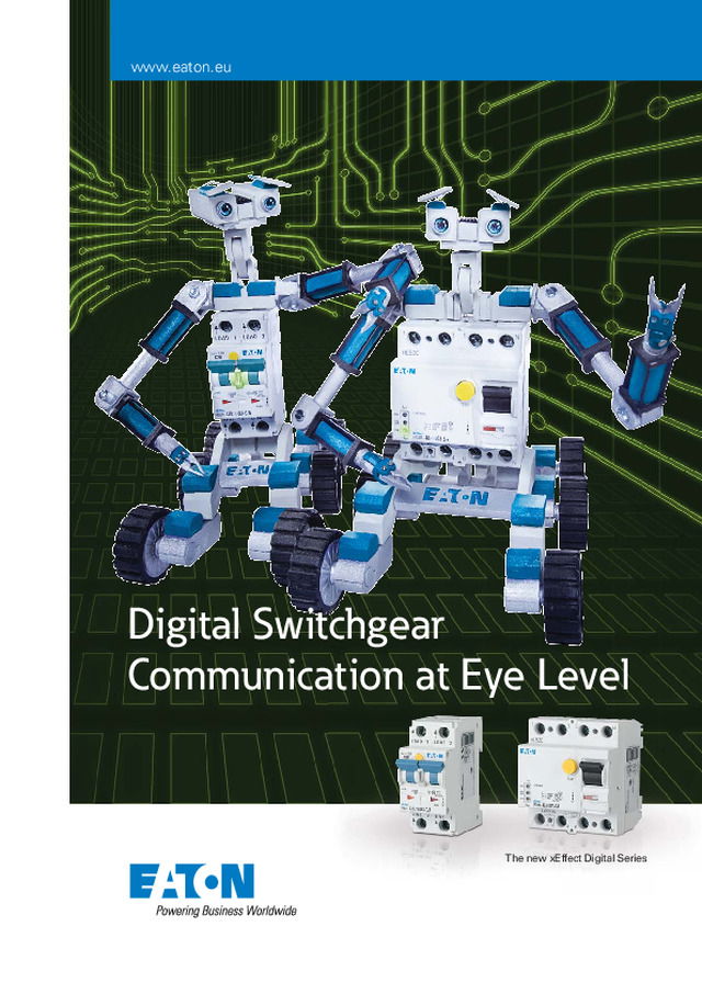 Eaton Digital Switchgear Communication at Eye Level