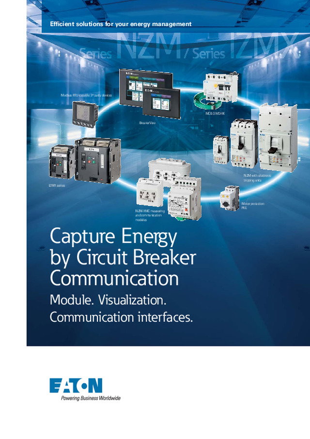 Eaton Capture Energy by Circuit Breaker Communication