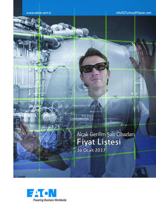 Eaton Alçak Gerilim Şalt Cihazları Fiyat Listesi