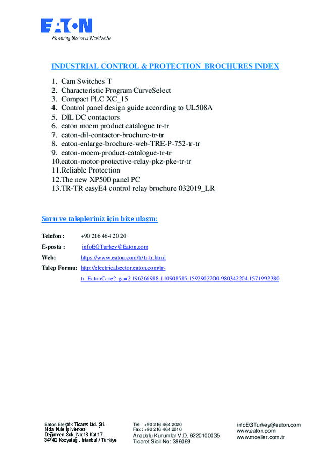 Industrial Control & Protection