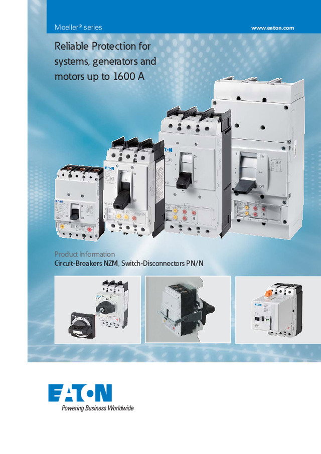 Circuit-Breakers NZM, Switch-Disconnectors PN/N