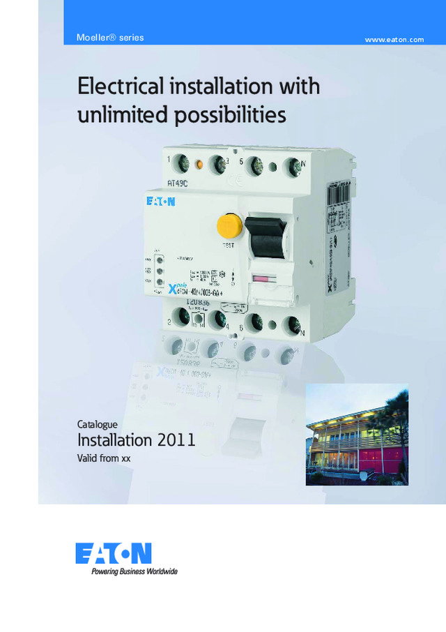 Electrical installation with unlimited possibilities