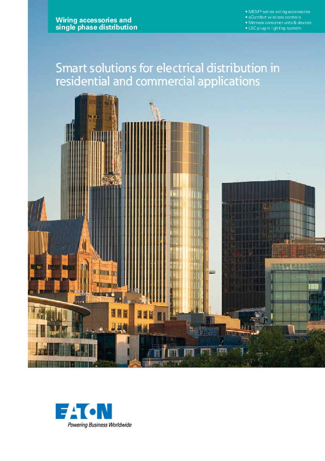 Wiring accessories and single phase distribution