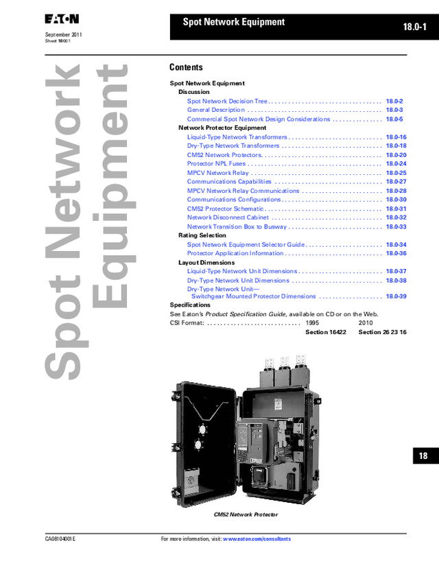Spot Network Equipment
