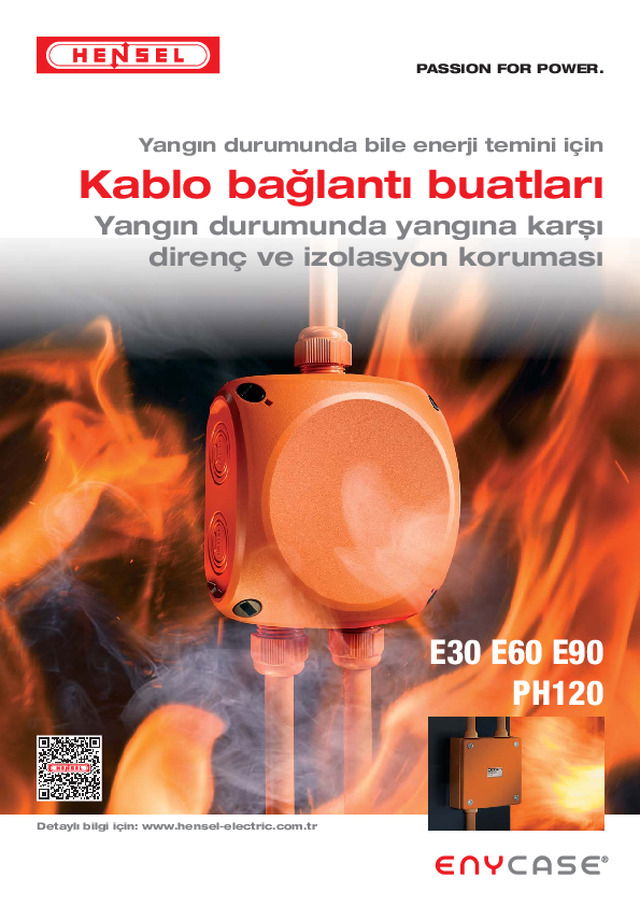 Yangın Durumunda Bile Enerji Temini İçin