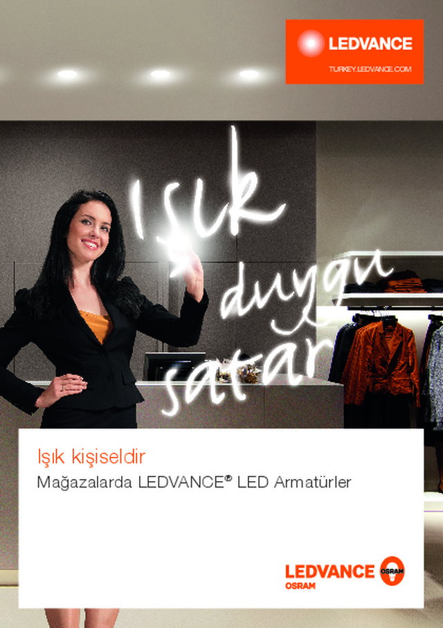 Mağazalarda LEDVANCE® LED Armatürler